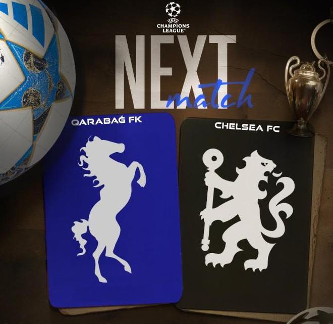 卡拉巴赫过去7次面对英超球队全部失利，且有6场被零封