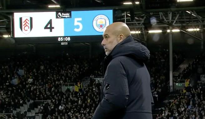 5-4险胜富勒姆，曼城首次在英超丢4+球的情况下取胜