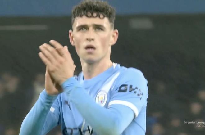 状态火热，福登连续3场英超破门，3场贡献5球1助