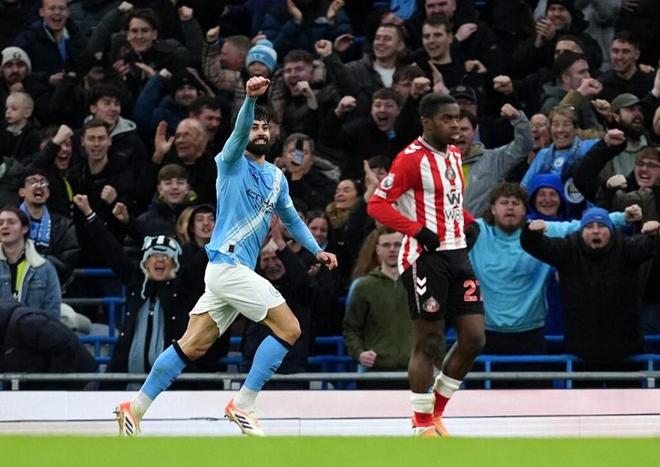 曼城豪取三连胜！仅落后阿森纳2分，8战桑德兰全胜，连刷5纪录