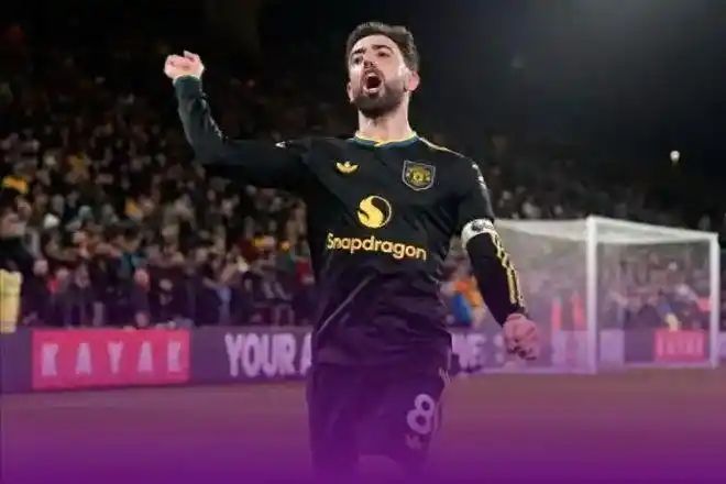 曼联4-1狼队，赛后评分：B费9.3分，2球1助攻，全场最高分