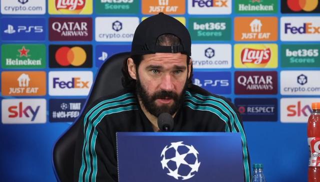 阿利松：我们仍支持主教练，相信他能帮我们扭转局势