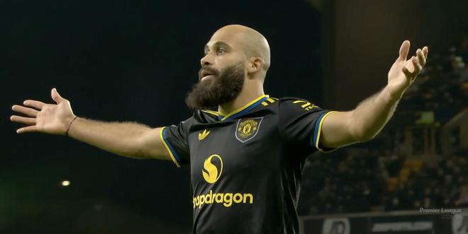 喜欢的对手,姆伯莫最近三次英超对阵狼队均有进球 喜欢的对手,姆伯莫最近三次英超对阵狼队均有进球