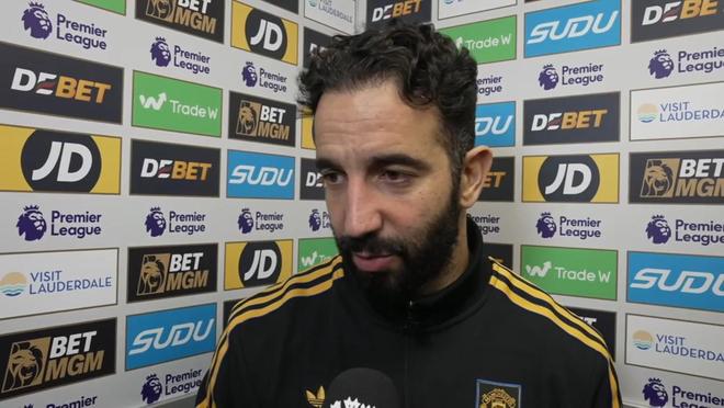 阿莫林：我们在进球后又一次松懈了；我对芒特的表现并不惊讶