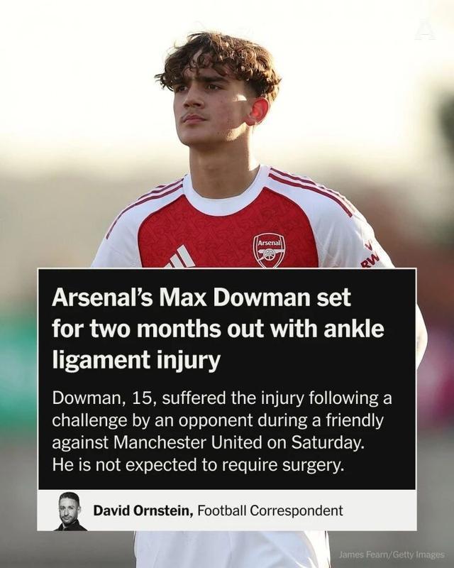 阿森纳又一前锋受伤!预计伤停2个月 已撤销欧冠报名 阿森纳又一前锋受伤!预计伤停2个月 已撤销欧冠报名