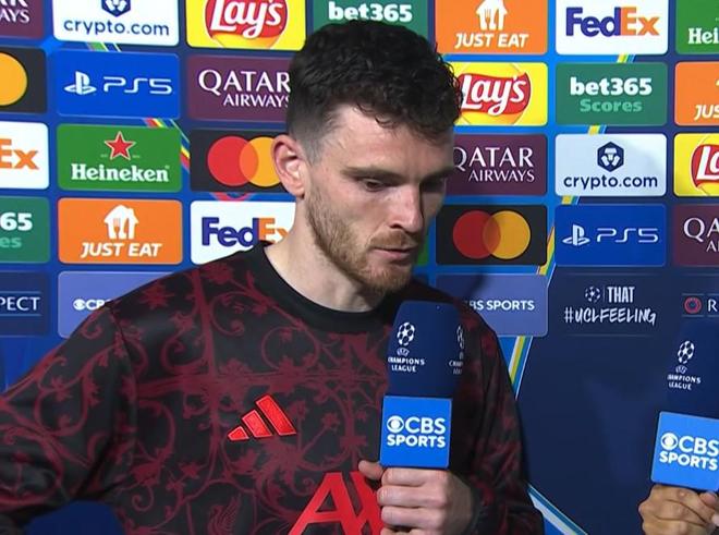 罗伯逊：萨拉赫昨天还祝福我们；外界噪音很大但我们不能分心