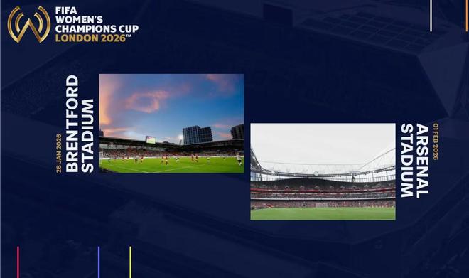 官方:FIFA女冠杯决赛阶段将于1月底在枪手与小蜜蜂主场举行 官方:FIFA女冠杯决赛阶段将于1月底在枪手与小蜜蜂主场举行