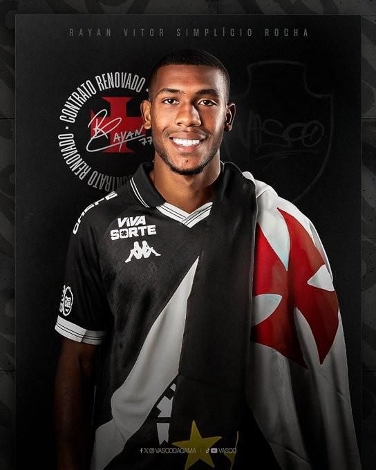 官方:瓦斯科达伽马与小将拉扬续约;拜仁等俱乐部在关注他 官方:瓦斯科达伽马与小将拉扬续约;拜仁等俱乐部在关注他