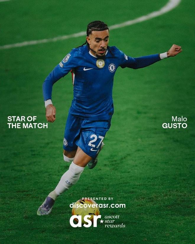 传射建功，古斯托当选与埃弗顿一战的队内最佳球员