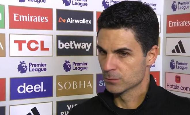 阿尔特塔：比赛就像过山车；我们要做的就是赢球然后继续前进