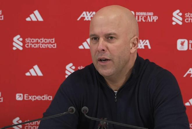 萨拉赫有说想留队吗？斯洛特：我是不会说谈话的具体内容的