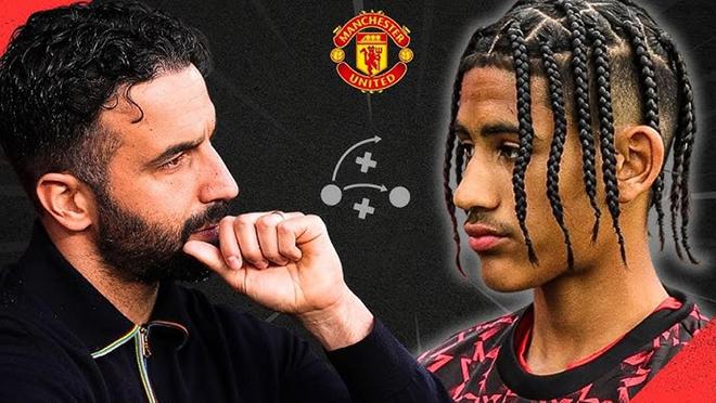 阿莫林要求曼联青训新太子学习C罗！承诺必重用，预定队史一纪录