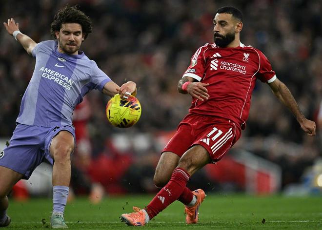 利物浦全民皆兵2-0布莱顿：萨拉赫怒喷事件，反倒让红军团结起来