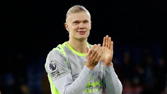 哈兰德超越C罗纪录，英超进球效率是C罗两倍，惊艳足坛