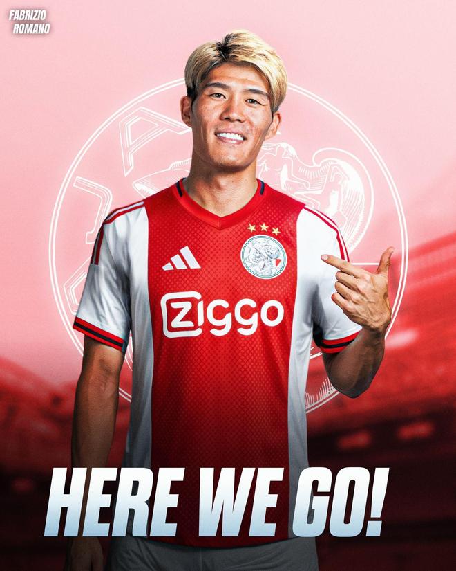 HWG！罗马诺：富安健洋自由身加盟阿贾克斯，双方签约至2026年6月