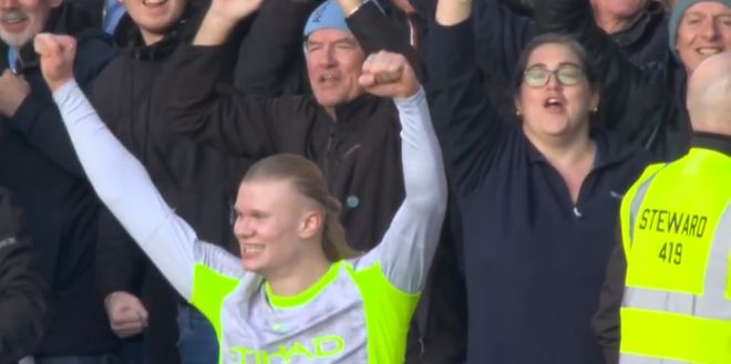 哈兰德一击即中！16场16球，五大联赛仅次凯恩，再入2球将平C罗