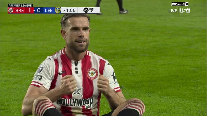 亨德森：前不久是若塔生日，我不经常进球所以想把进球献给他