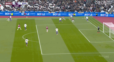 西汉姆联中场马特乌斯29秒闪击，刷新本赛季英超最快进球纪录