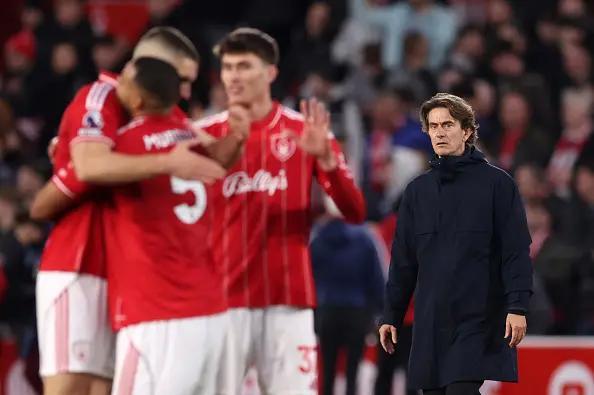 弗兰克：今天全队似乎有点不在状态，落后一球后配合有些脱节