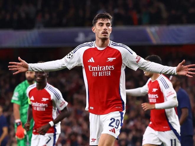 阿森纳迎来好消息！哈弗茨复出在即 未来两周有望重返赛场