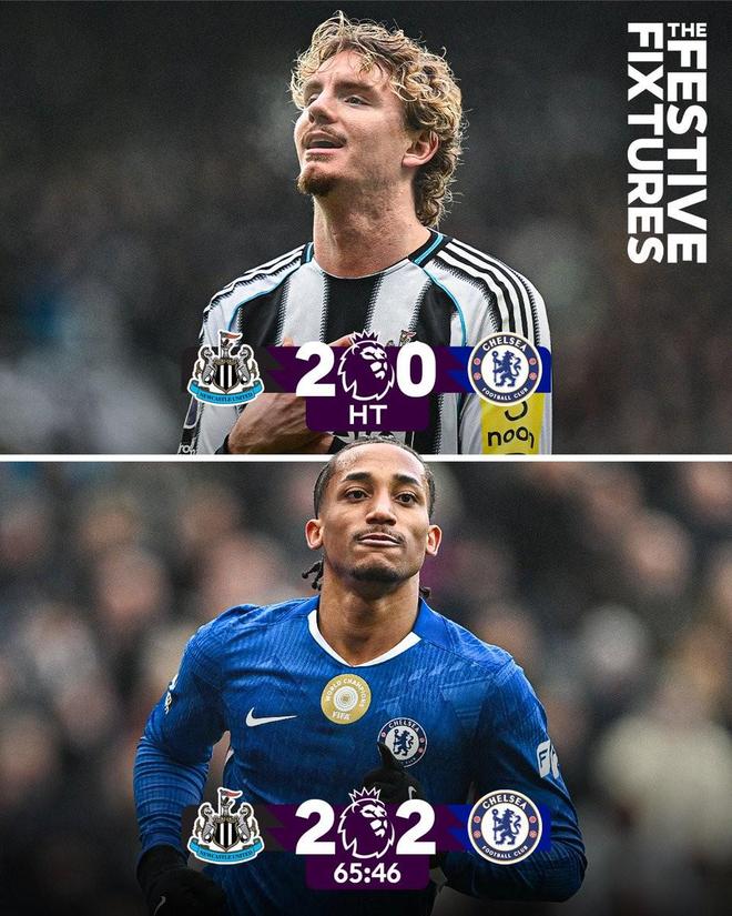 0-2到2-2，切尔西第四次英超客场半场落后2+球仍不败