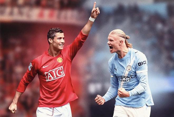 114场103球，哈兰德英超生涯进球数已追平C罗