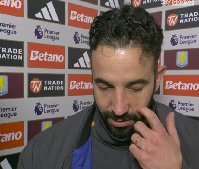 阿莫林：今天我们是表现更好的一方；B费软组织受伤