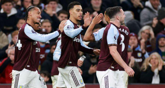 维拉各项赛事10连胜，英超7连胜