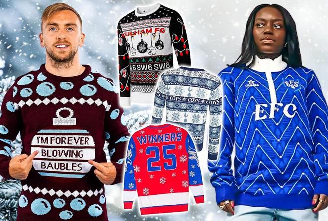 你喜欢哪一款？英超各队推出圣诞毛衣，切尔西定价最高