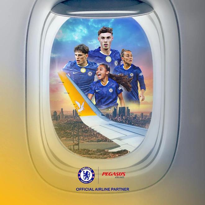 官方：飞马航空成为切尔西俱乐部官方航空合作伙伴