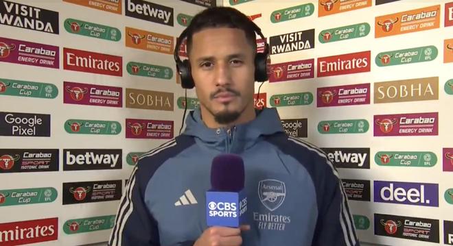 萨利巴：廷贝尔是世界最佳右后卫；英超和欧冠冠军我们都想要