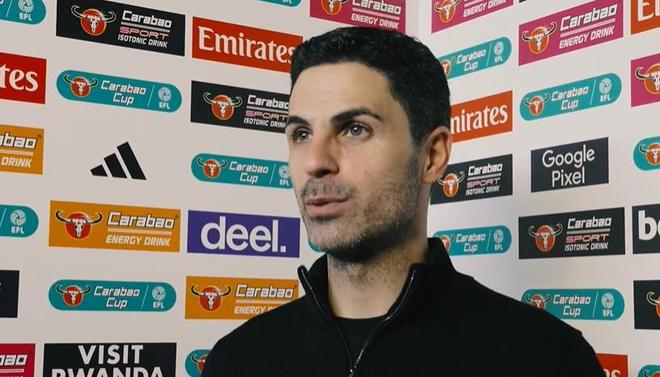 阿尔特塔：我们罚点球时很沉着；祝大家圣诞快乐新年一切顺利