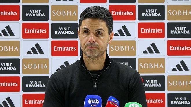 阿尔特塔：我们本应该大幅领先；马丁内利只是受了点轻伤