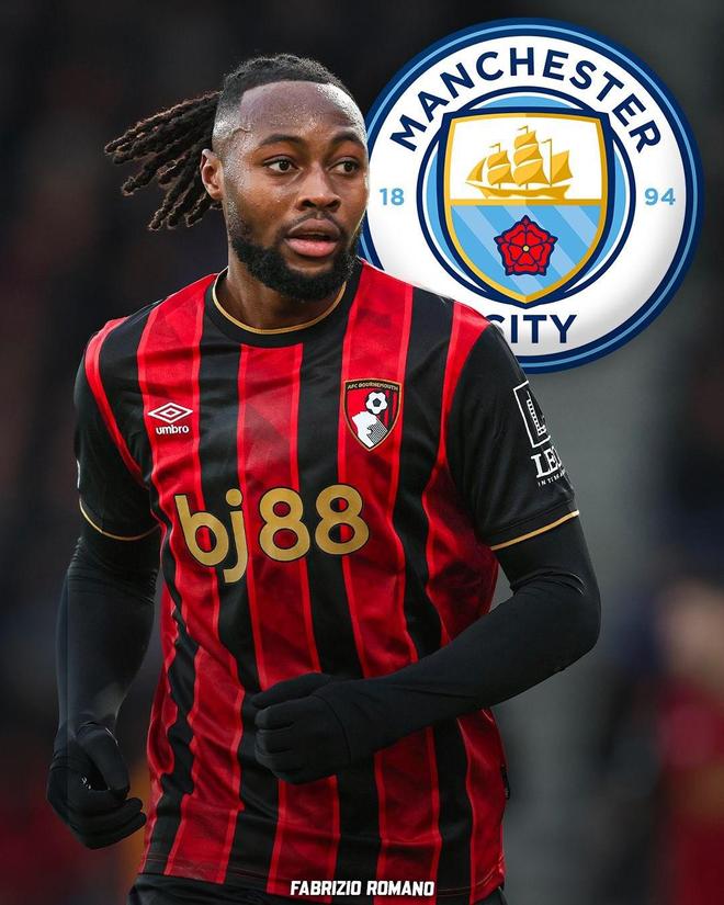 罗马诺：曼城有望在接下来的几天里签下塞门约