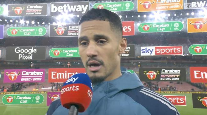 萨利巴：很高兴晋级联赛杯半决赛，我们必须从上赛季吸取教训