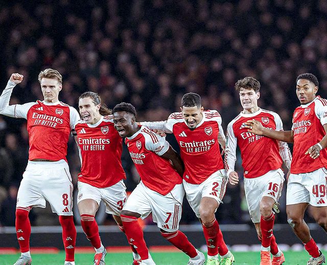 一场9-8！让阿森纳进四强：半决赛对切尔西，有望争4冠