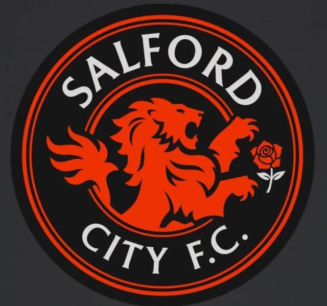 内维尔投资的索尔福德城发布新队徽，下个赛季开始使用