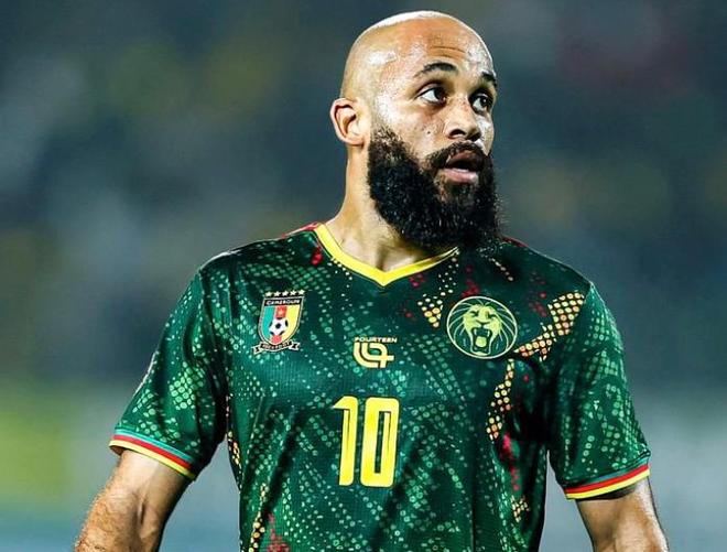 姆伯莫近7次代表喀麦隆出场，球队打进9球他一人直接参与5球