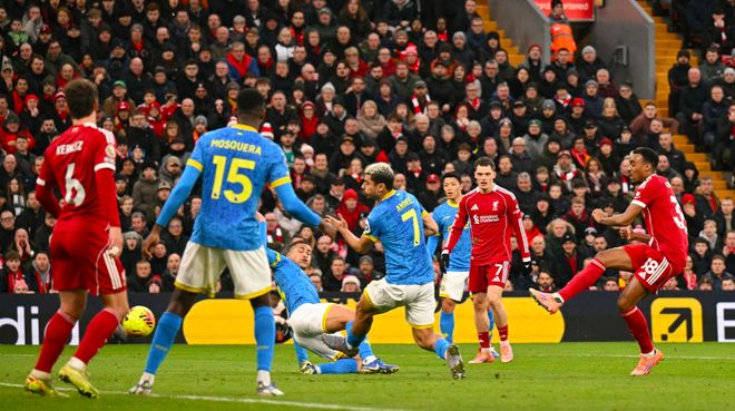 1.36亿神锋23场首球 10.4亿豪门2-1送垫底队11连败 4连胜重返前四