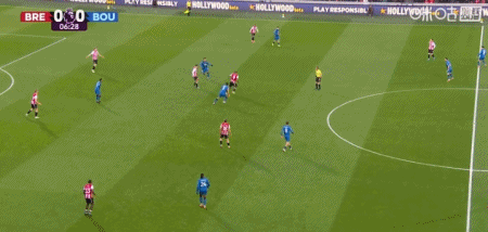 半场：布伦特福德2-0伯恩茅斯，沙德破门，彼得罗维奇乌龙