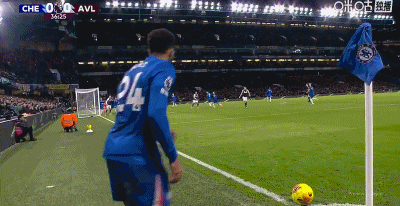 半场：切尔西1-0维拉，佩德罗破门，恩佐失良机