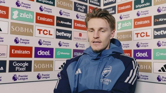 厄德高：我一直在等待这个进球，并且也在非常努力地练习