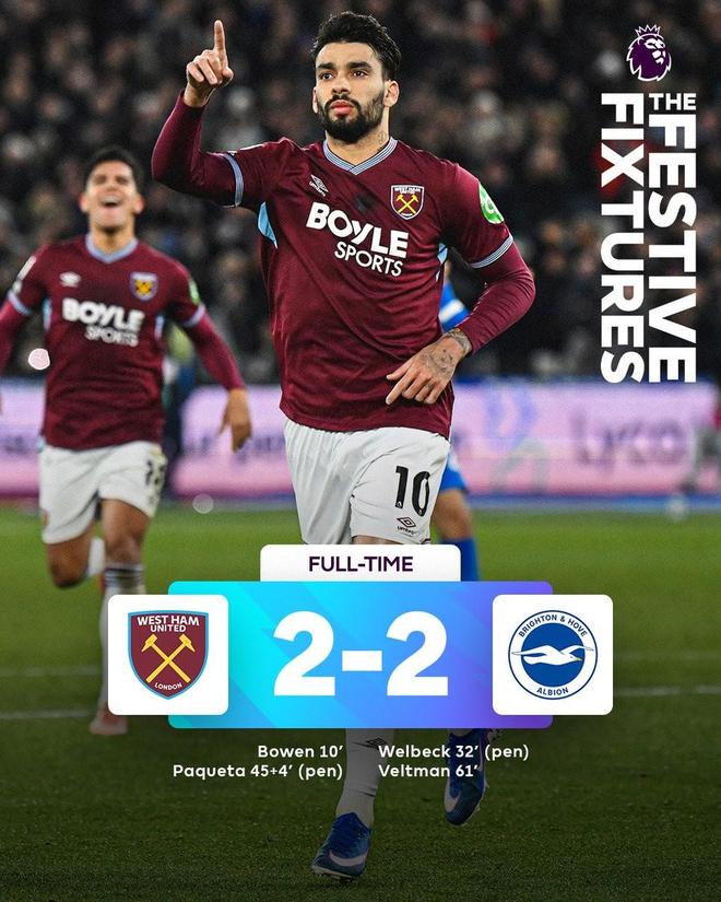 一球一助，帕奎塔英超生涯首次单场传射建功