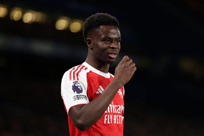 萨卡：我们清楚主场对维拉有多重要，这是必须赢的比赛