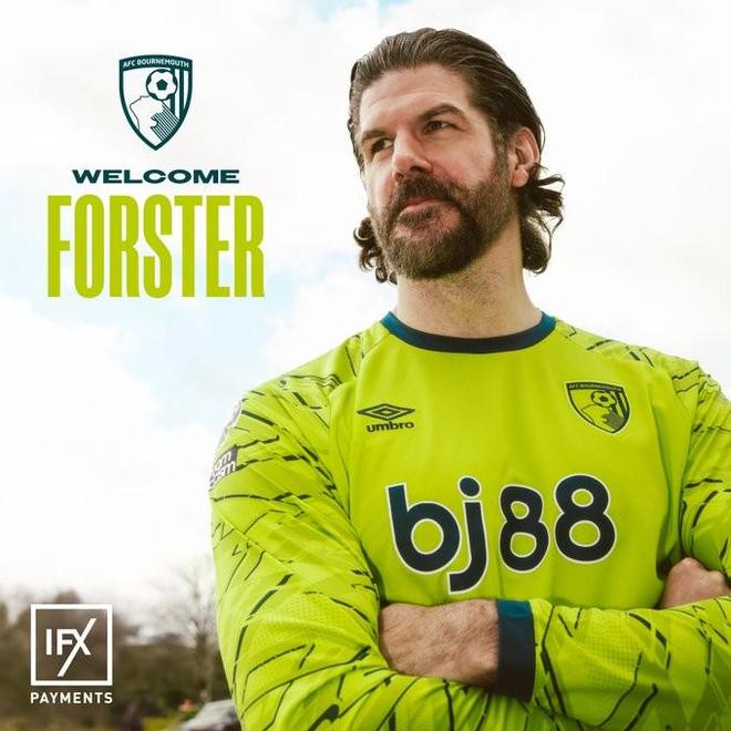 官方：伯恩茅斯免签37岁前热刺门将福斯特，双方签约半年