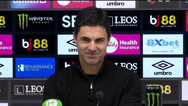 阿尔特塔：没踢维拉让赖斯非常失望，今天他证明了自己的状态