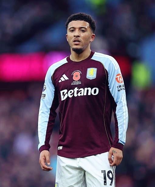 桑乔代表维拉出场16次0球0助，上次进球还是去年5月