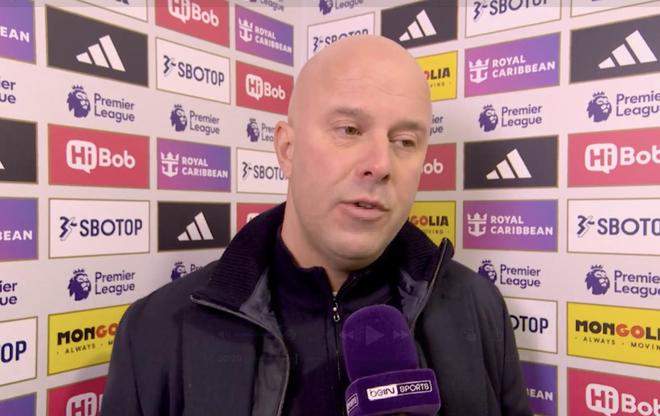 斯洛特：如果在客场进2球又几乎没给对手机会，我们本该赢球