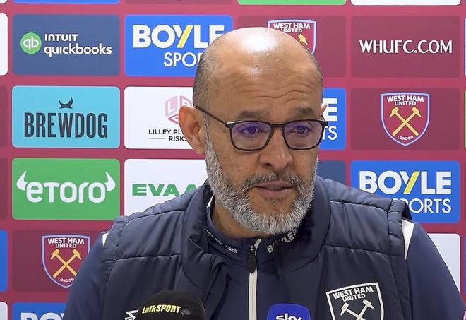 努诺：我为阿莫林下课感到惊讶和难过