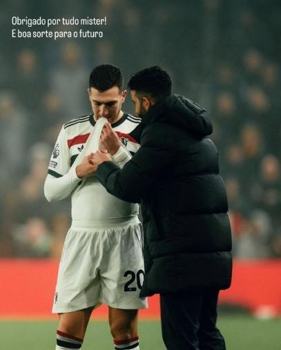 达洛特告别阿莫林：感谢您所做的一切，祝您未来好运